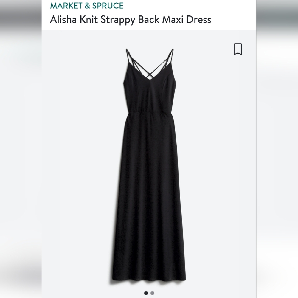 Market & Spruce Alisha Strappy Maxi Dress